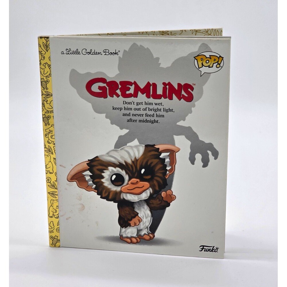 Gremlins Little Golden Book Funko Pop! Cover by Arie Kaplan 2023 Hardcover